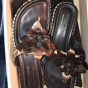 Brown Flip Flops!